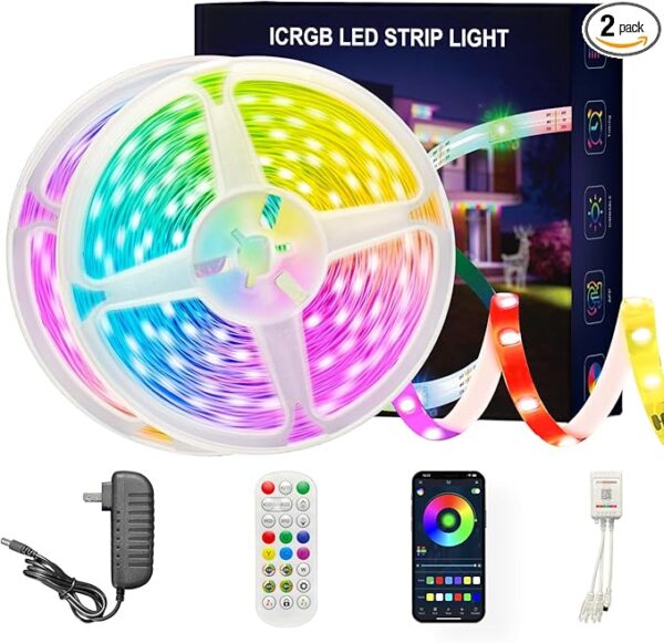 USB Plug in with Remote & App Control 16ft Fairy Strip Lights