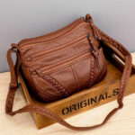 Women's Shoulder Bag Trendy (Brawn)