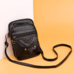 Bags Women's Crossbody New Textured Shoulder Bag - Image 3